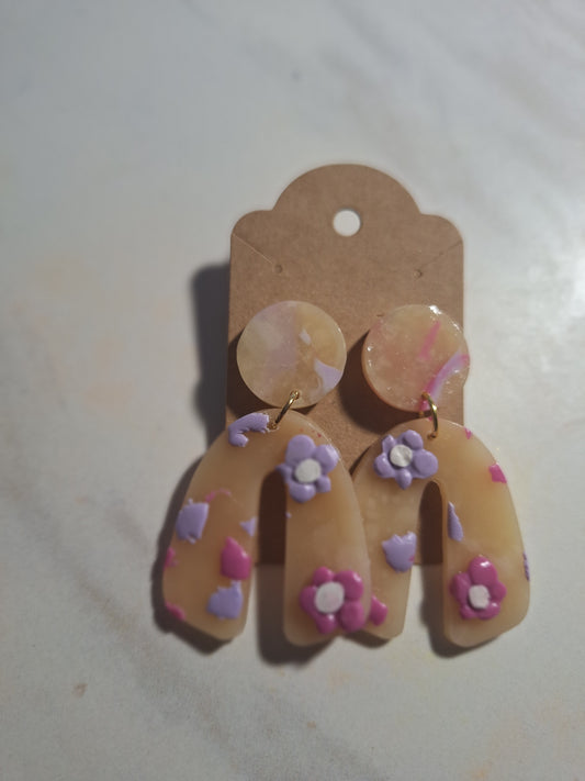 Translucent Dangle Earrings
